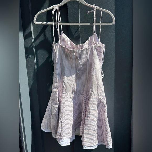 Zara Short Striped Spaghetti Strapped Dress Size XS - Picture 8 of 13